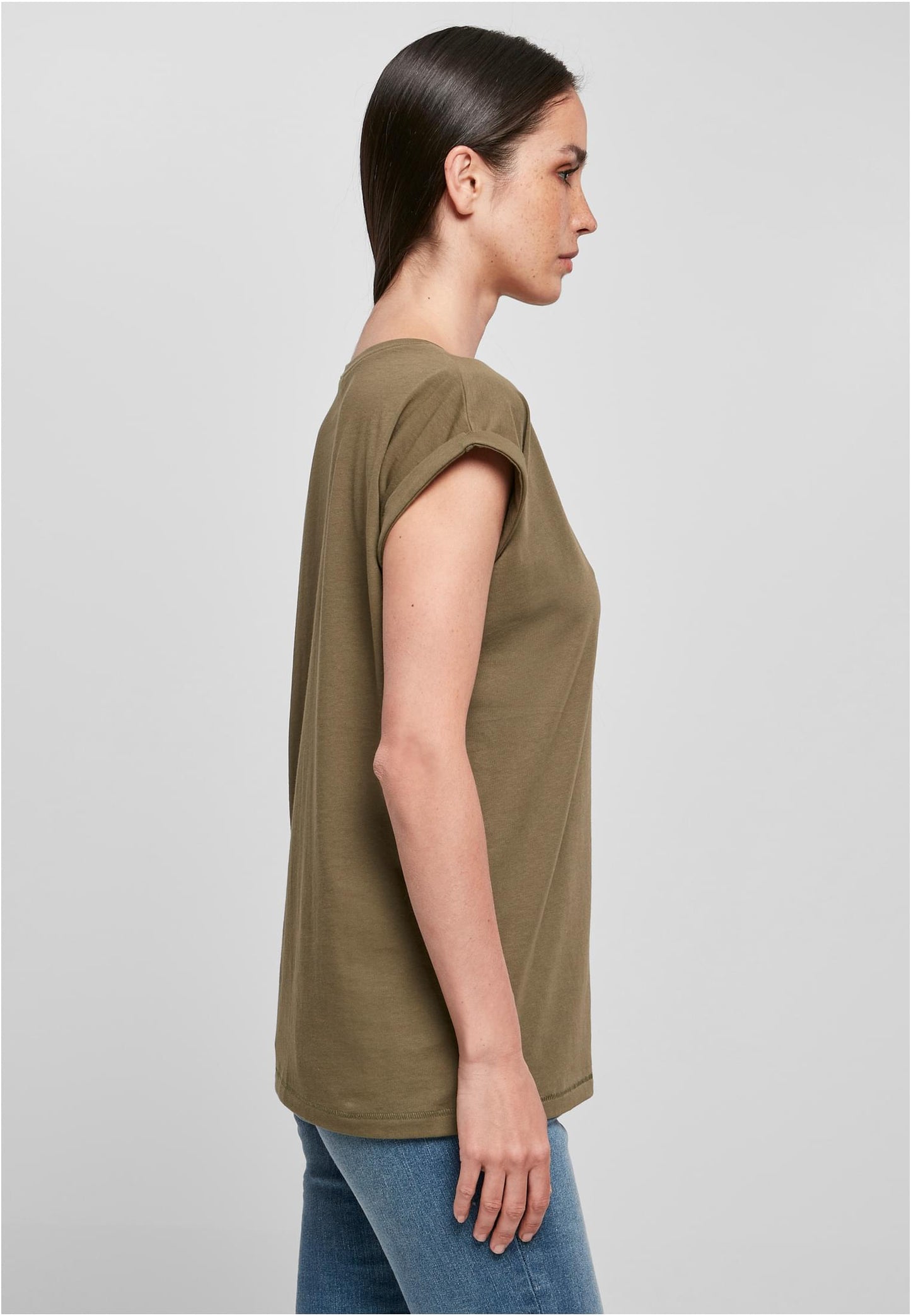 Ladies Organic Extended Shoulder Tee
