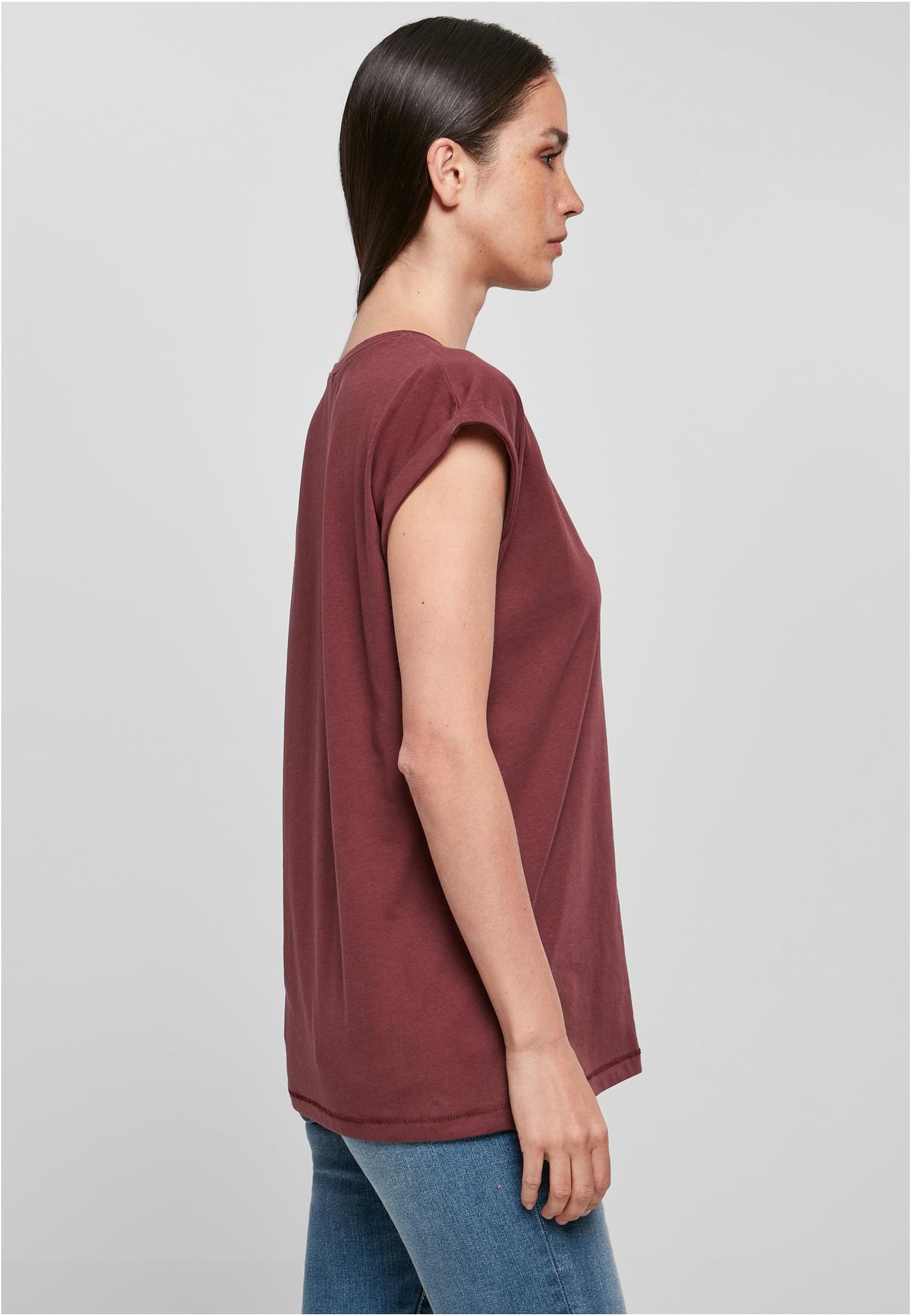 Ladies Organic Extended Shoulder Tee