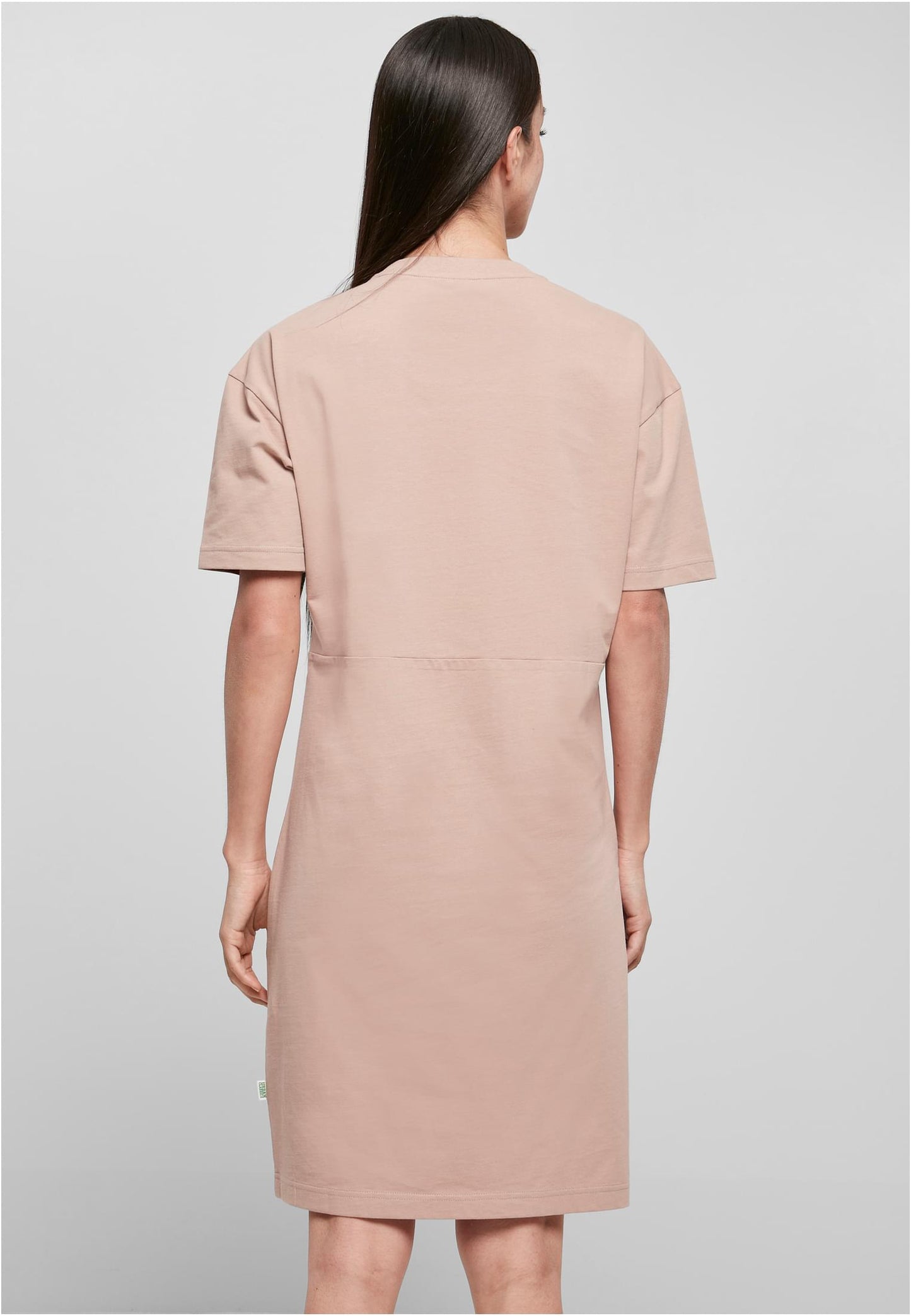 Ladies Organic Oversized Slit Tee Dress