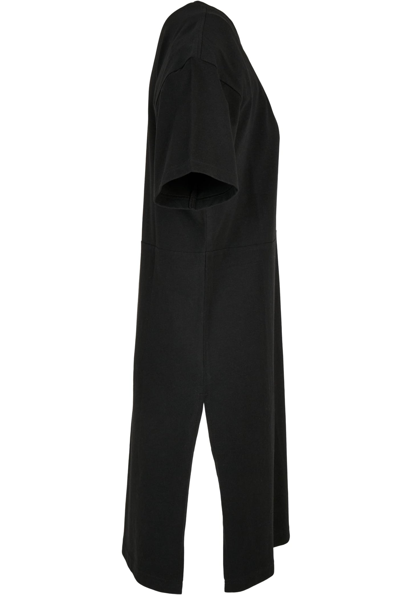 Ladies Organic Oversized Slit Tee Dress