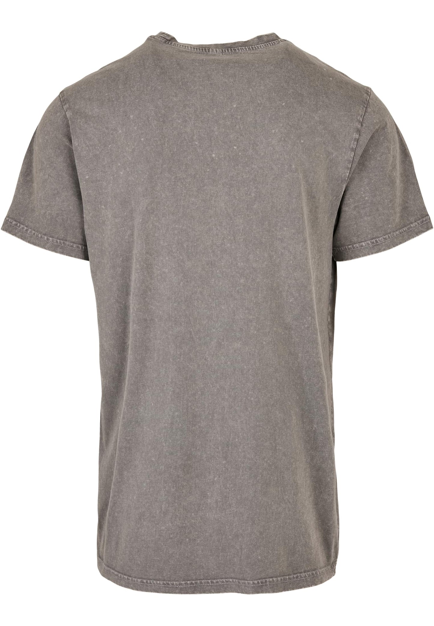 Acid Washed Round Neck Tee