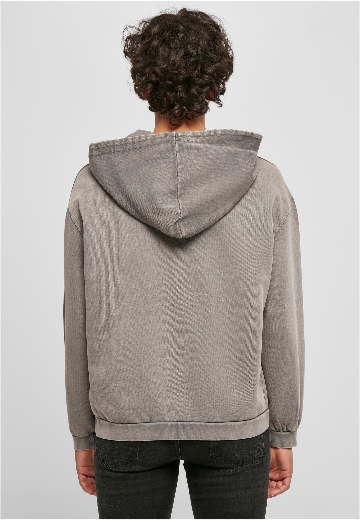 Ladies Acid Washed Oversize Hoody