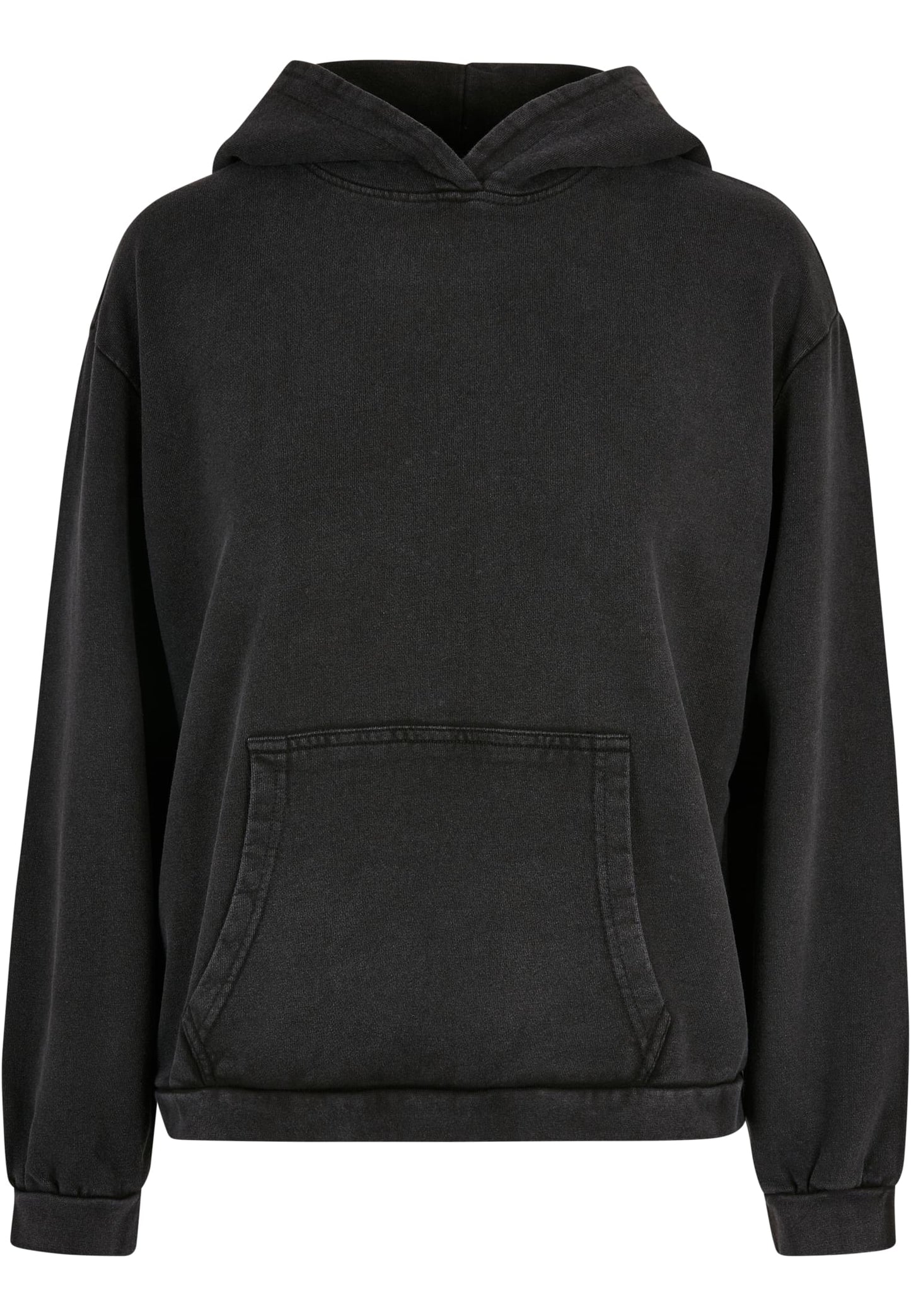 Ladies Acid Washed Oversize Hoody