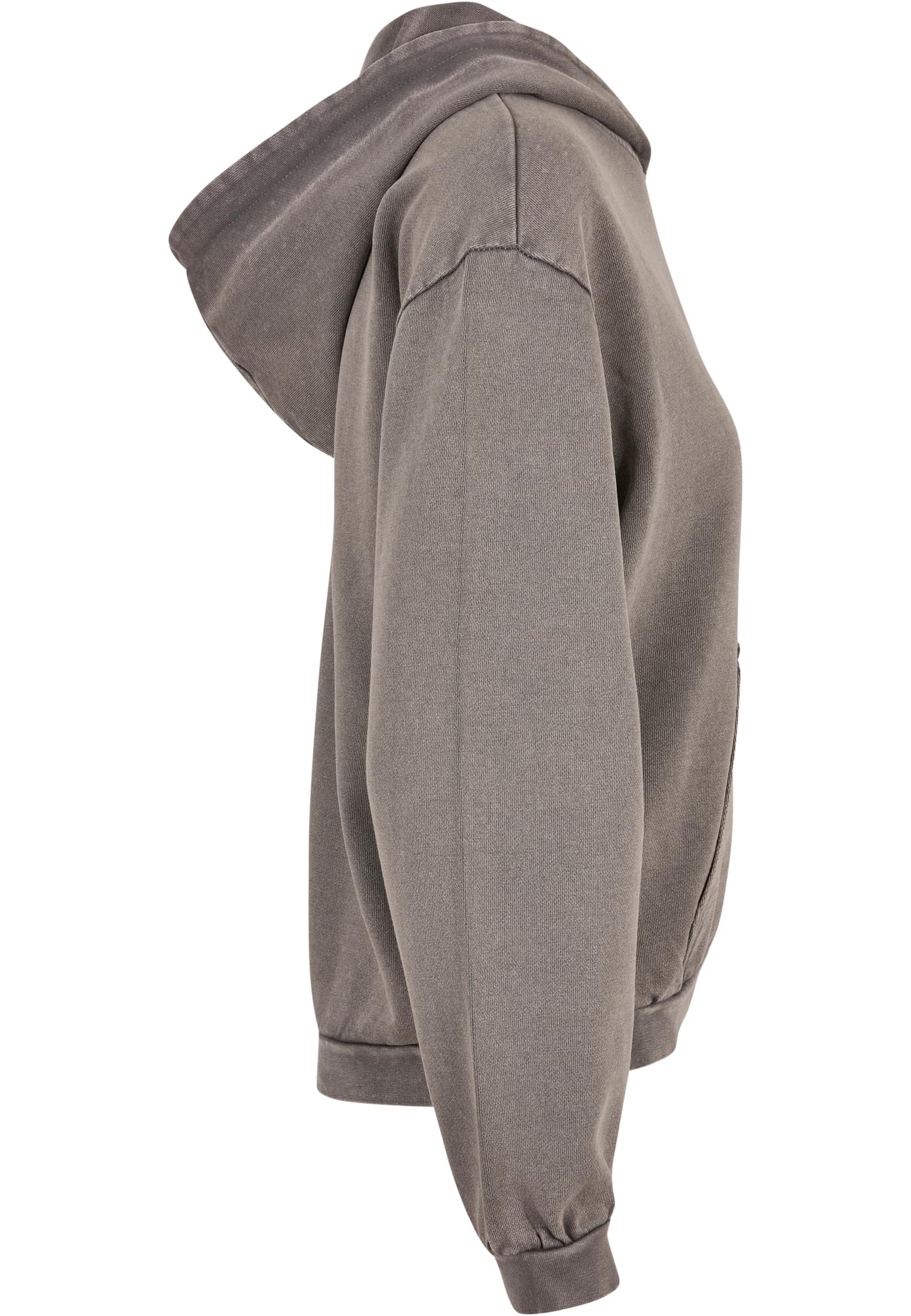 Ladies Acid Washed Oversize Hoody