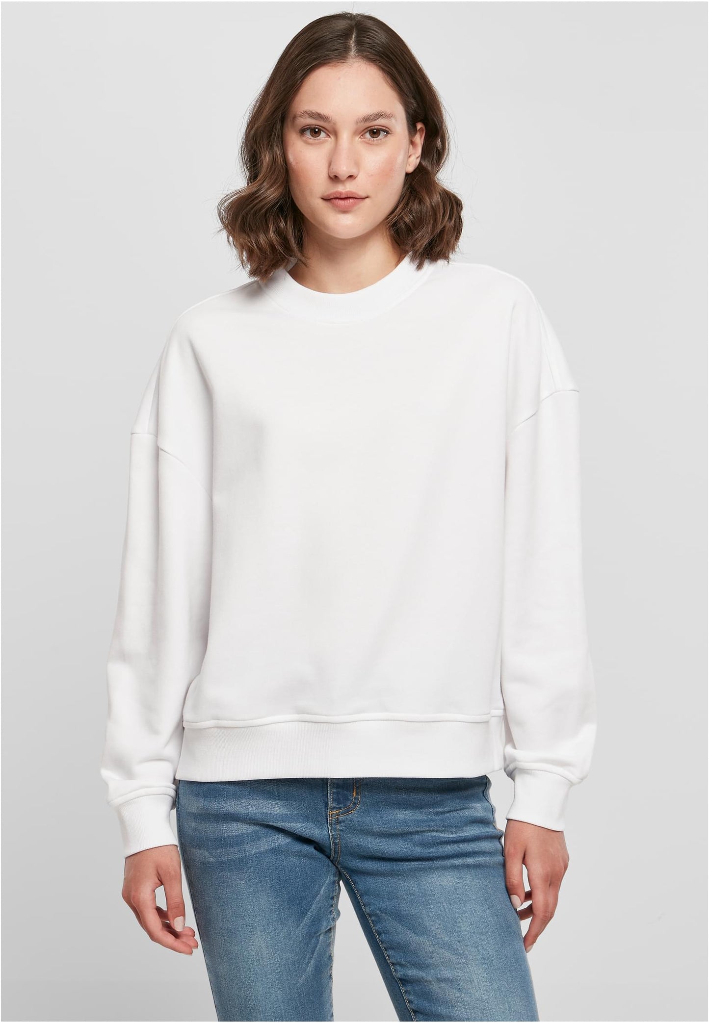 Ladies Oversized Crewneck