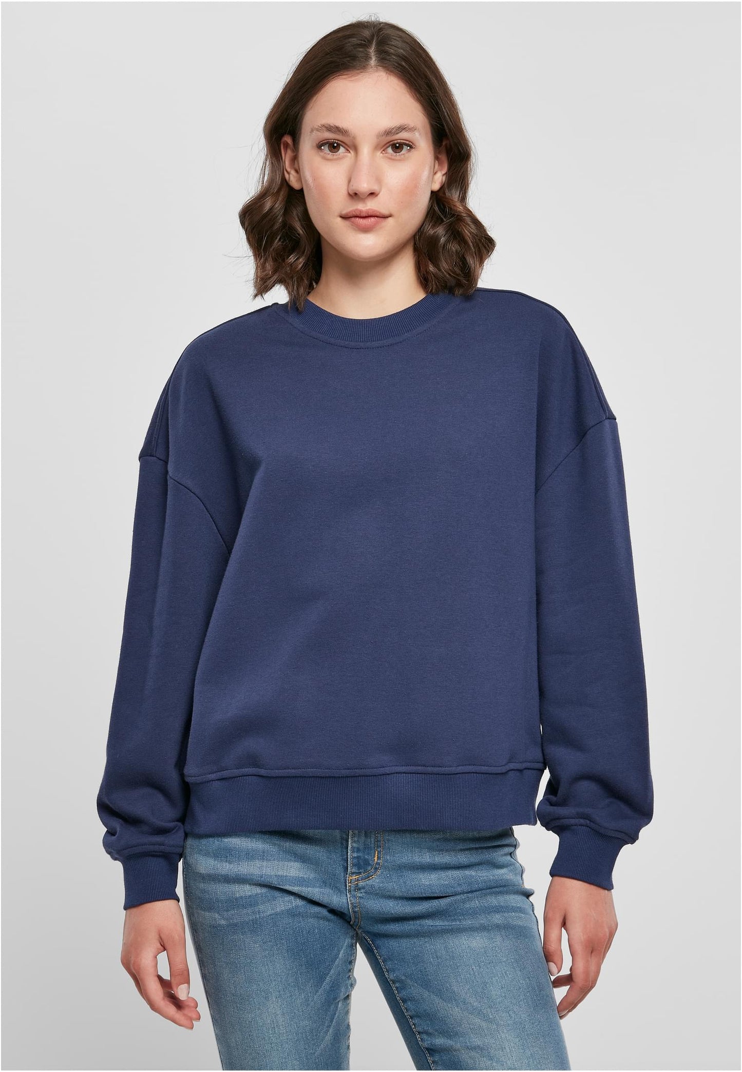 Ladies Oversized Crewneck