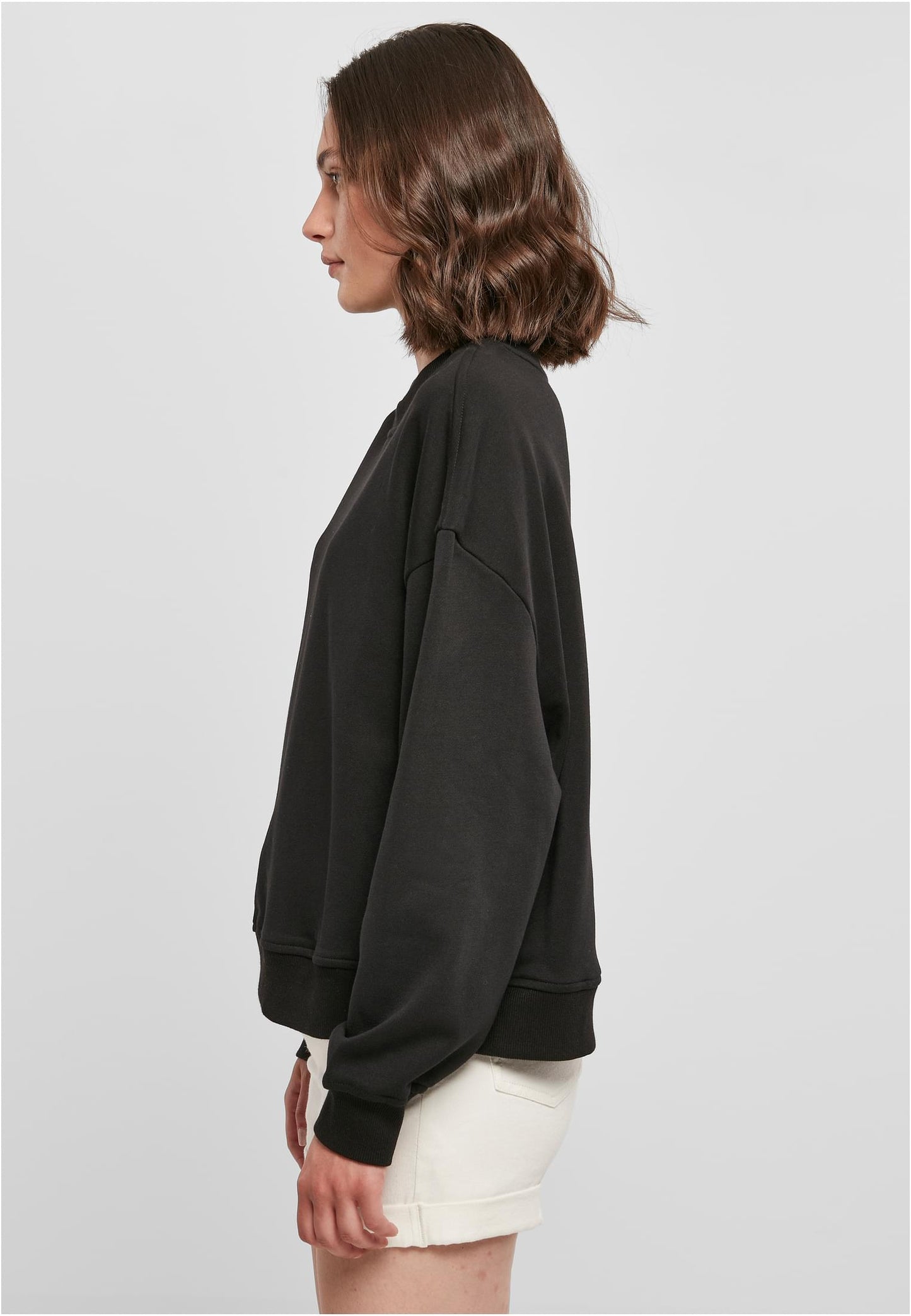 Ladies Oversized Crewneck
