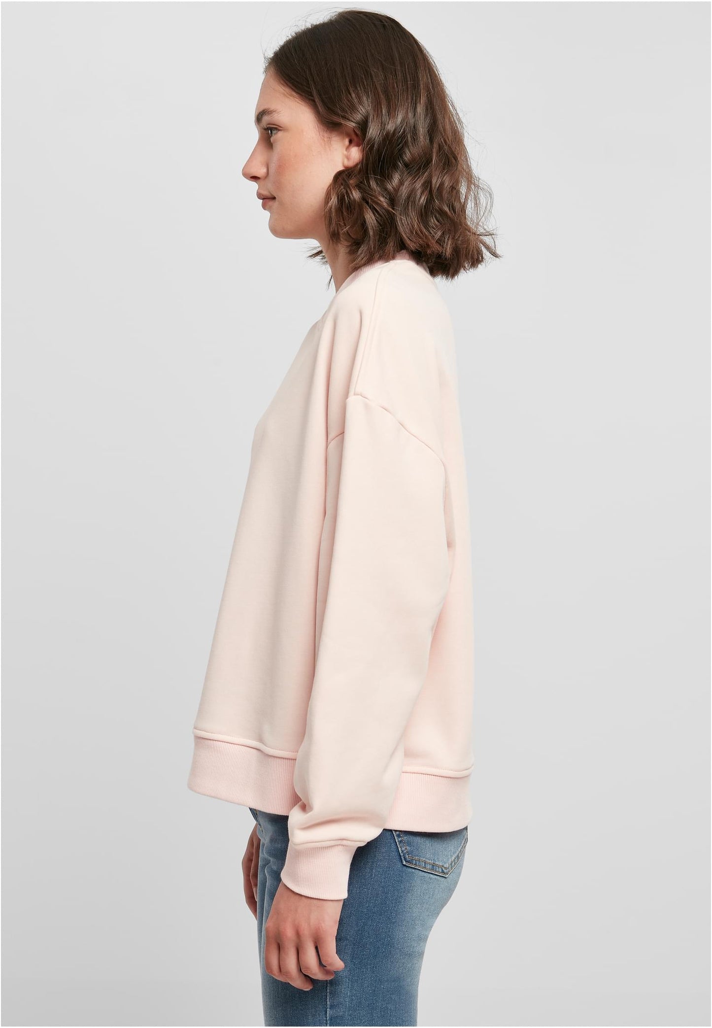 Ladies Oversized Crewneck