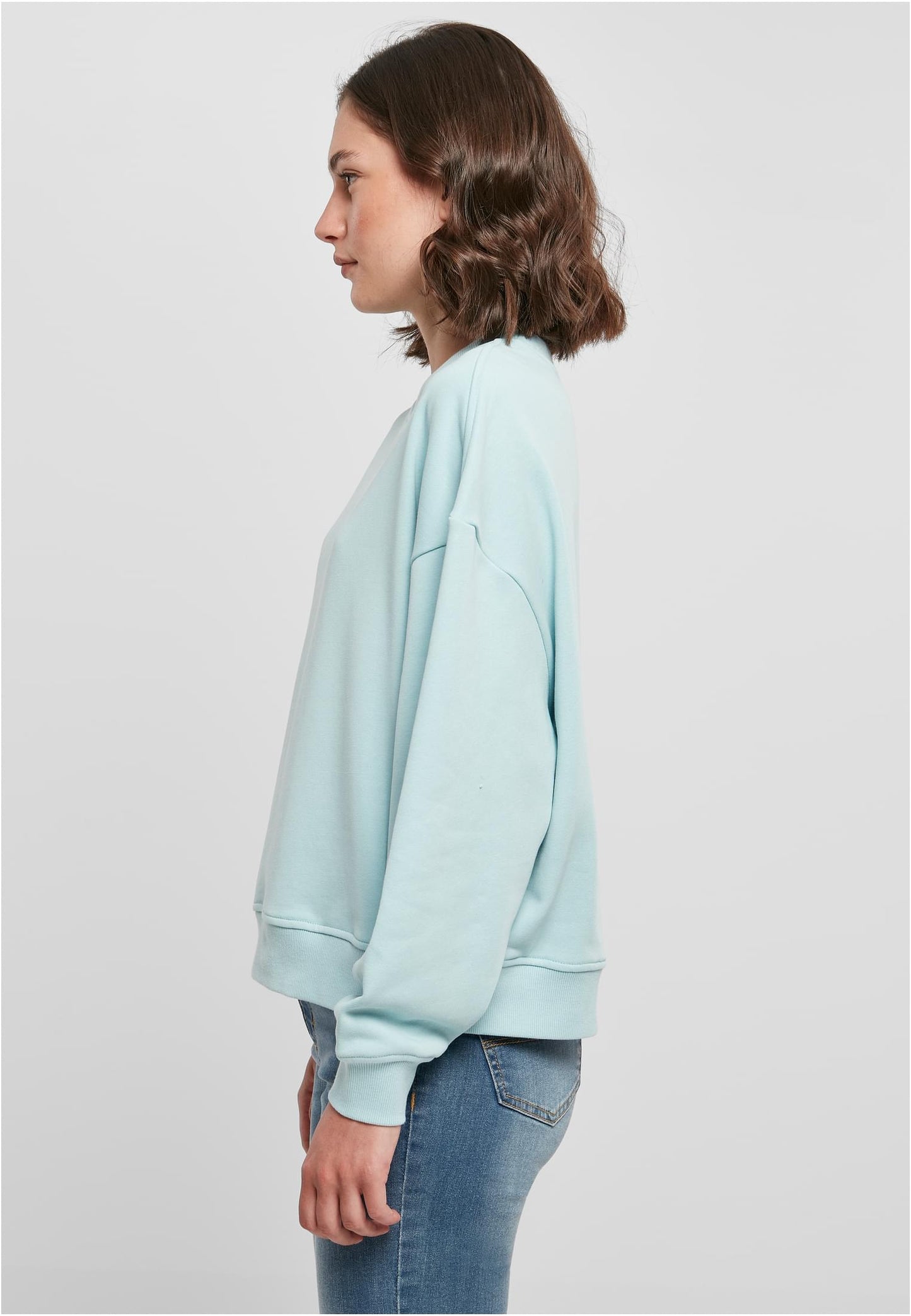 Ladies Oversized Crewneck