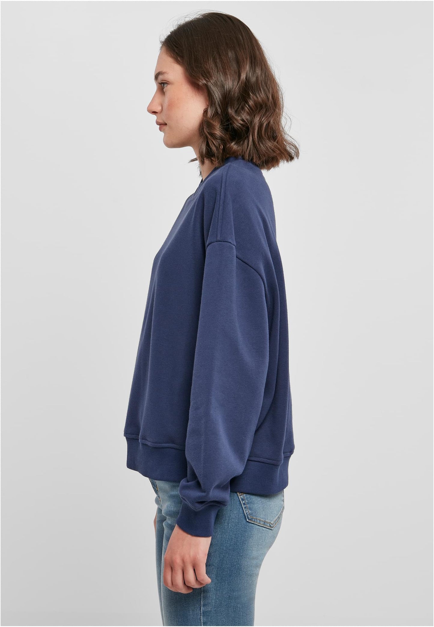 Ladies Oversized Crewneck