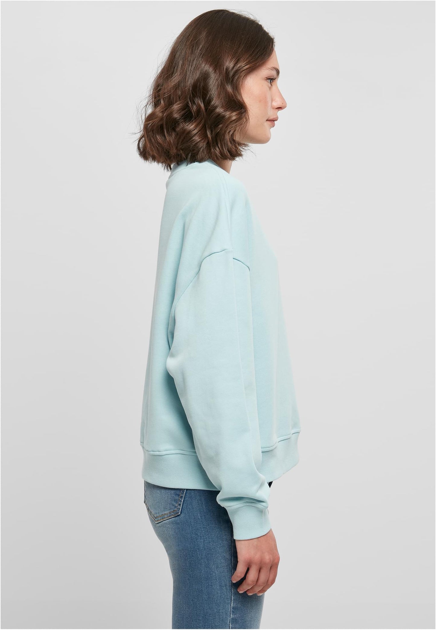 Ladies Oversized Crewneck