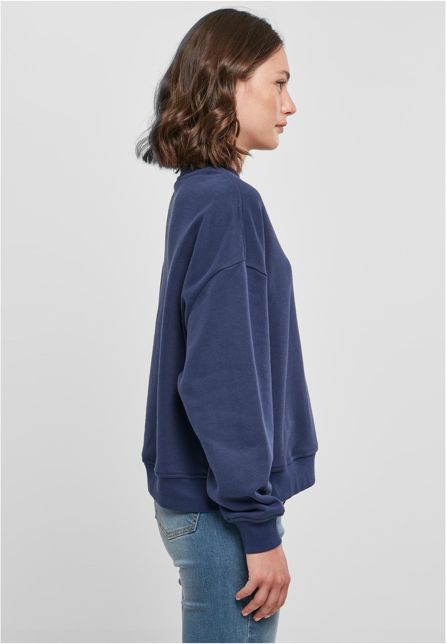 Ladies Oversized Crewneck