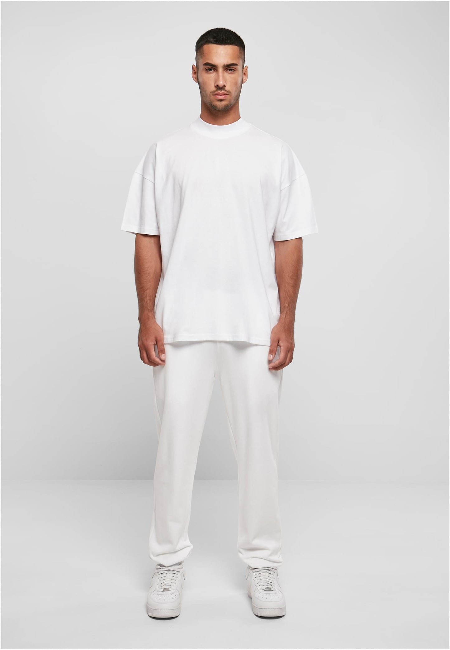 Oversized Mock Neck Tee