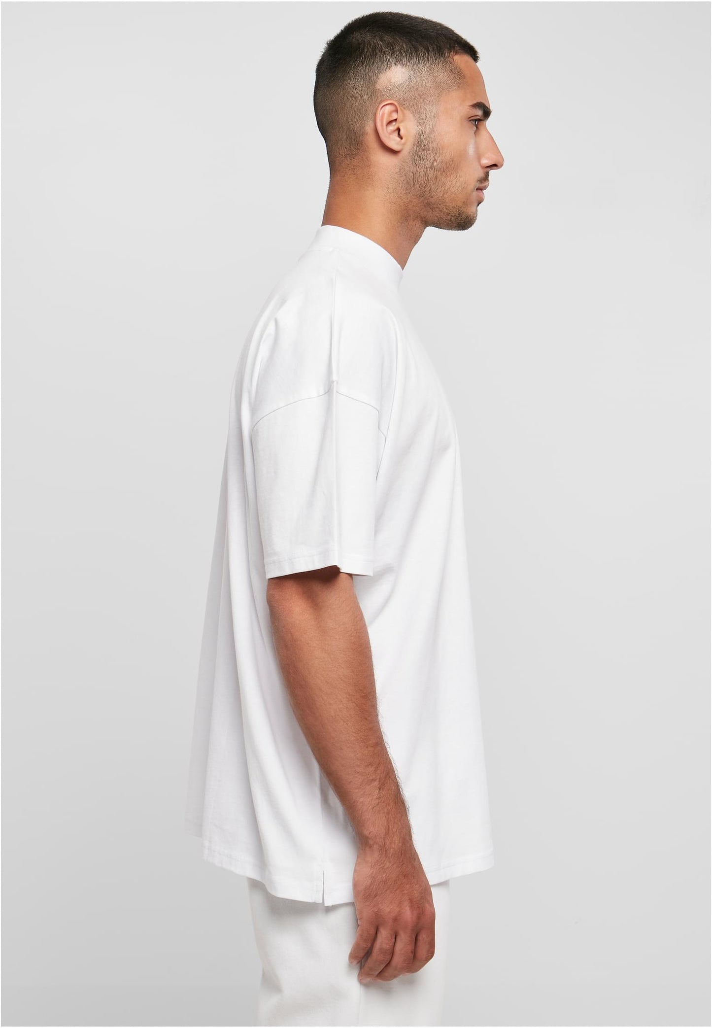 Oversized Mock Neck Tee