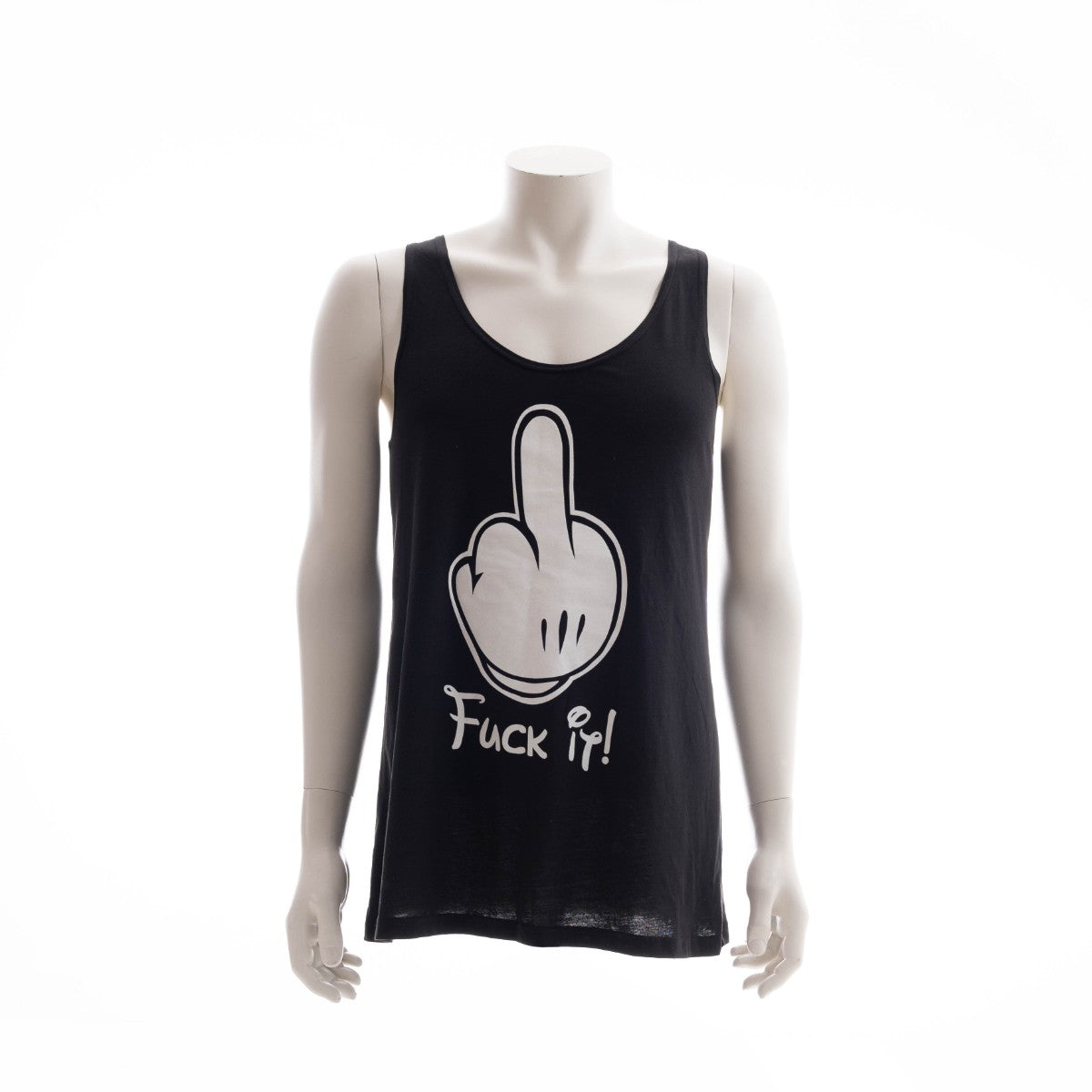 Mister Tee Tank Top "Fuck it" schwarz