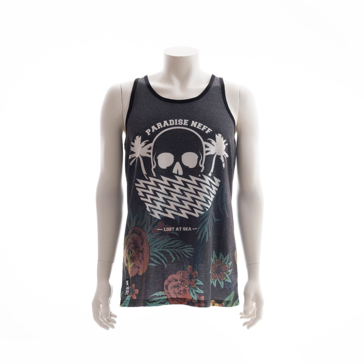 Neff Tank Top Astro Death Paradise schwarz