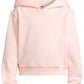 Girls Cropped Sweat Hoody 2 Pack white+pink