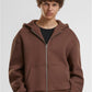 Fluffy Zip Hoody