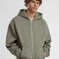 Fluffy Zip Hoody
