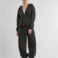 Ladies Vintage Heavy Zip Hoody