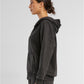 Ladies Vintage Heavy Zip Hoody