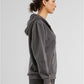 Ladies Vintage Heavy Zip Hoody
