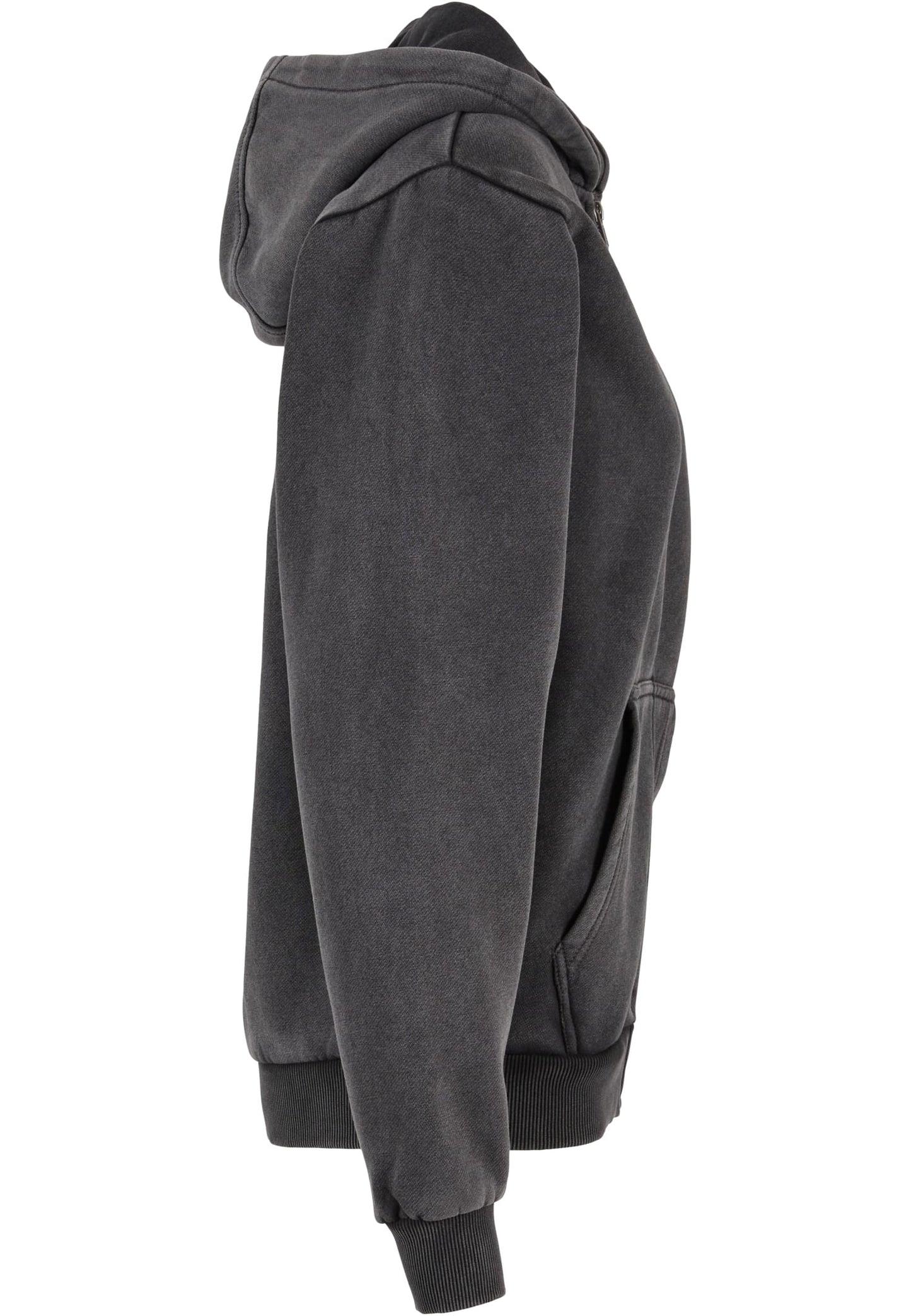 Ladies Vintage Heavy Zip Hoody