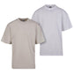 Tall Tee 2-Pack cloud+white