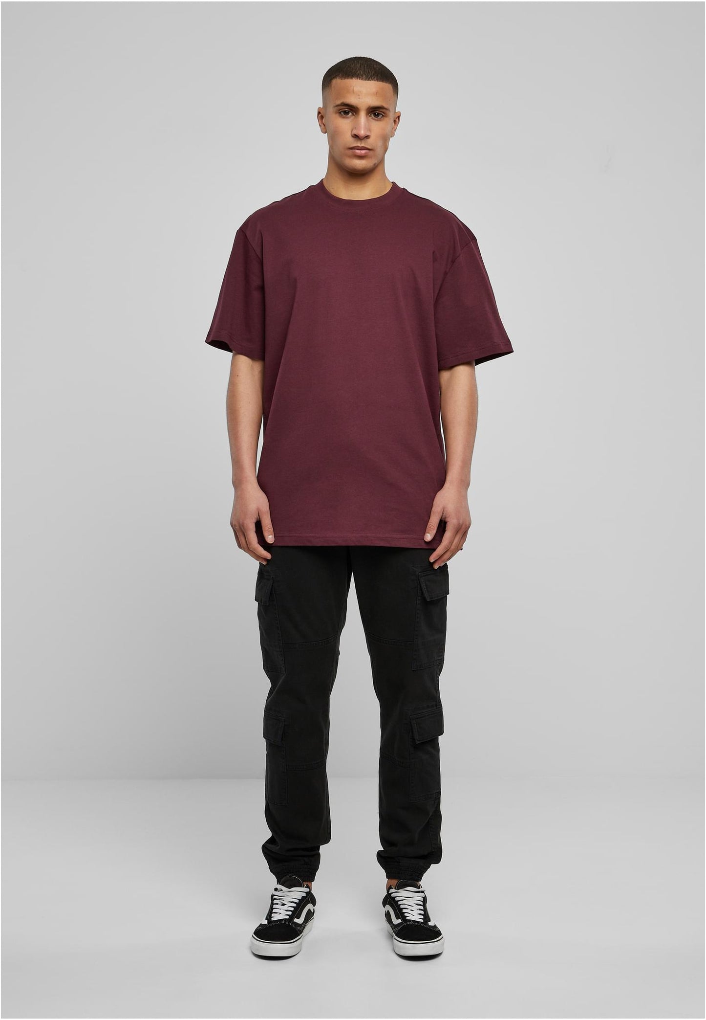 Tall Tee redwine