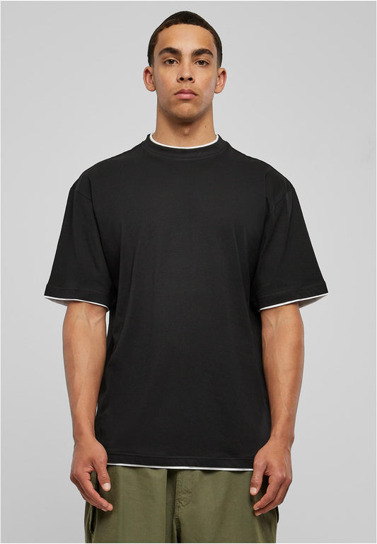 Contrast Tall Tee schwarz/weiß