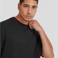 Contrast Tall Tee schwarz/red