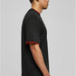 Contrast Tall Tee schwarz/red