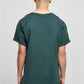 Long Shaped Turnup Tee bottlegreen