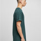 Long Shaped Turnup Tee bottlegreen