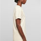 Long Shaped Turnup Tee whitesand