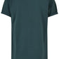 Long Shaped Turnup Tee bottlegreen