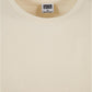 Long Shaped Turnup Tee whitesand