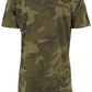 Camo Shaped Long Tee olive camo