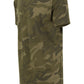 Camo Shaped Long Tee olive camo