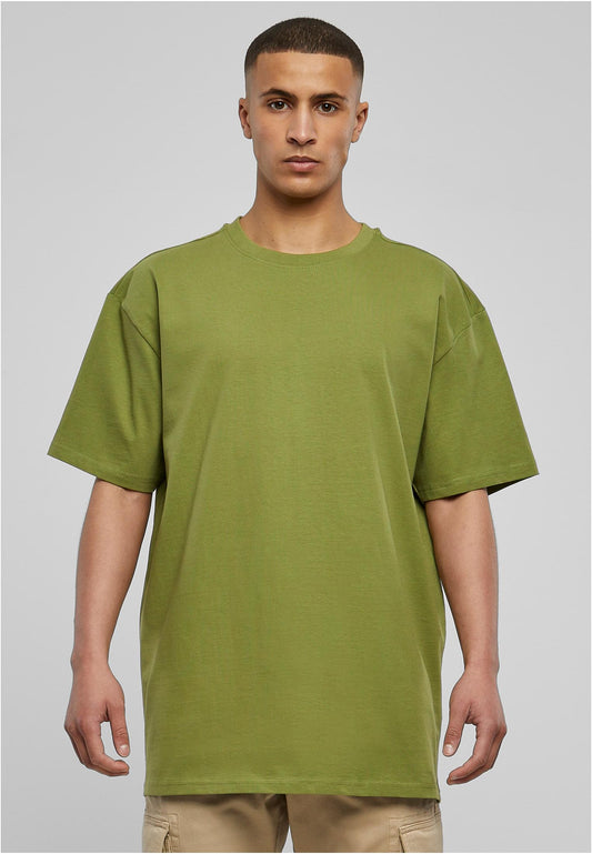 Heavy Oversize T-Shirt 2-Pack newolive weiß