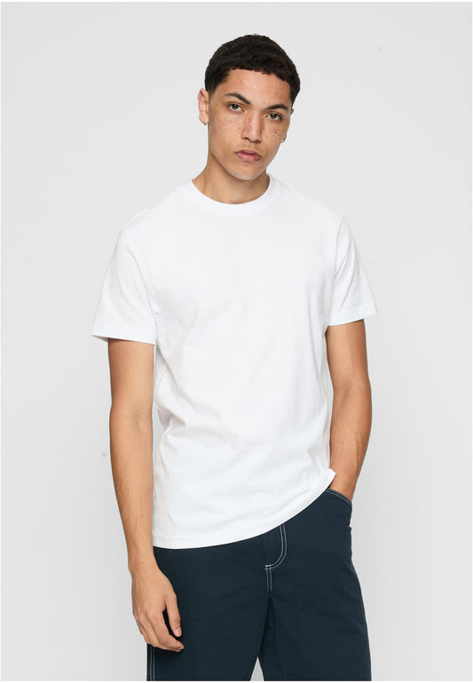 Basic Tee 6-Pack schwarz/schwarz/weiß/rdwn/bttlgrn/nvy