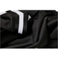Oversize T-Shirt Stripes Mesh schwarz