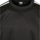 Oversize T-Shirt Stripes Mesh schwarz