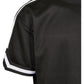 Oversize T-Shirt Stripes Mesh schwarz