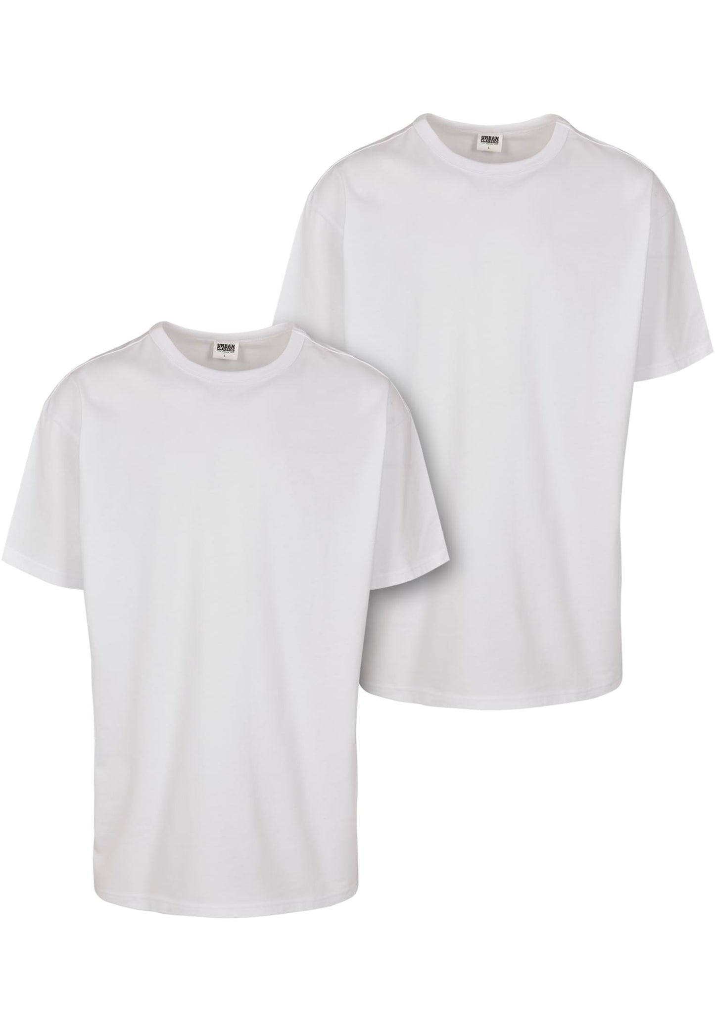 Organic Basic T-Shirt 2-Pack weiß