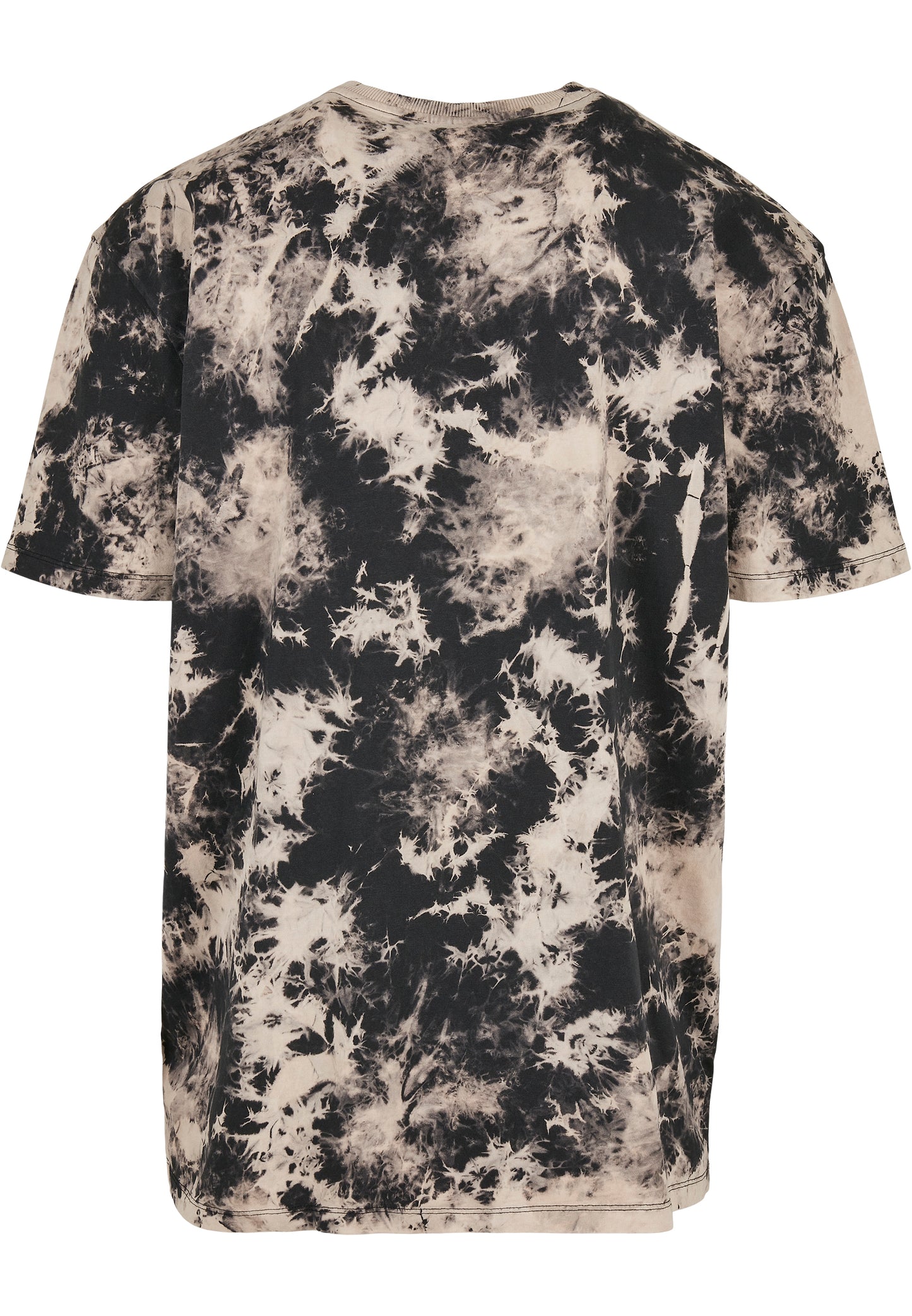 Oversize T-Shirt Bleached schwarz