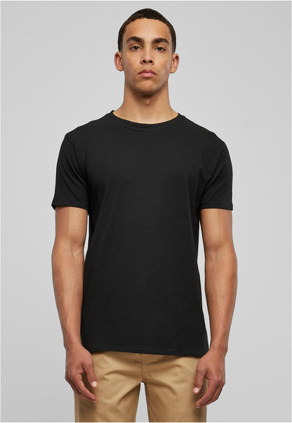 Organic Fitted Strech Tee black