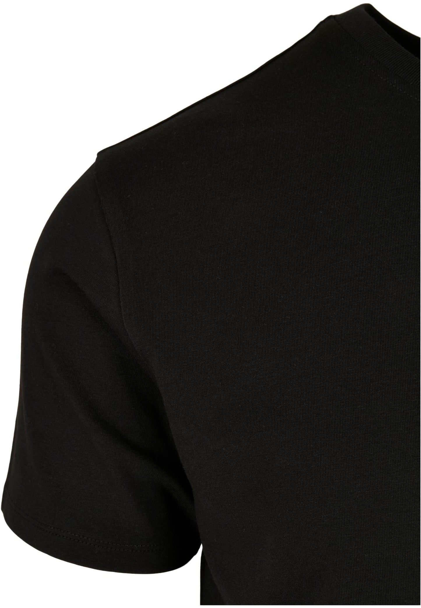 Organic Fitted Strech Tee black