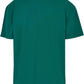 Boxy Zip Pique T-Shirt grün