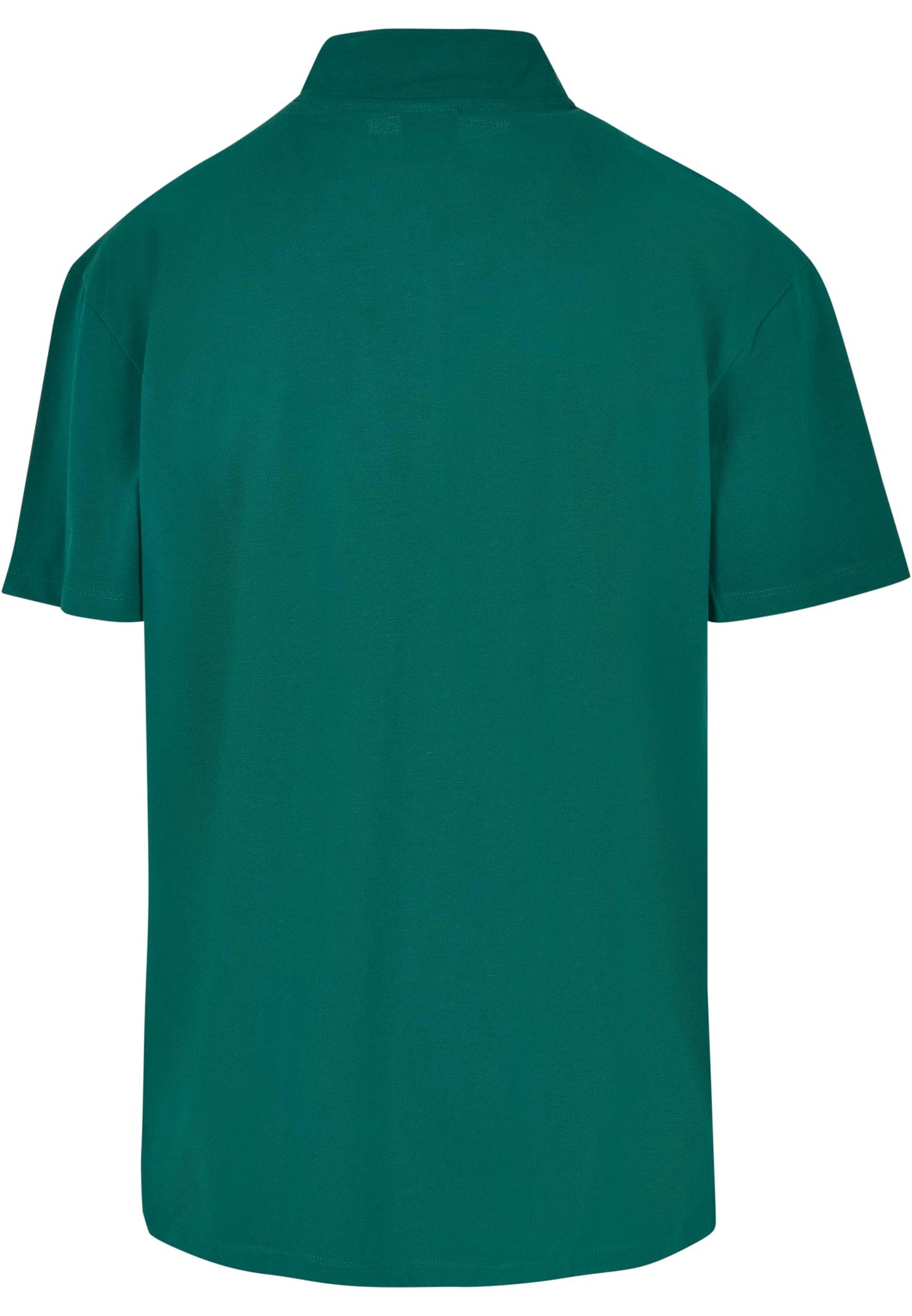 Boxy Zip Pique T-Shirt grün
